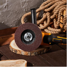 Круг лепестковый торцевой, P60, 150х22,2мм KRANZ