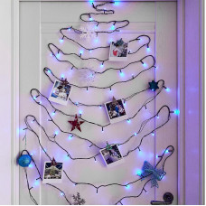 Гирлянда Твинкл Лайт 10 м, темно-зеленый ПВХ, 80 LED, цвет: Синий