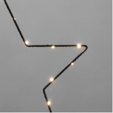 Светодиодная подвесная фигура Звезда на металлическом каркасе, цвет теплый белый NEON-NIGHT