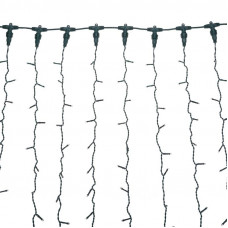 Гирлянда светодиодная Занавес 2х1,5м 360 LED СИНИЙ черный ПВХ IP54 свечение с динамикой 230В блок в комплекте NEON-NIGHT