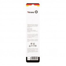 Сверло по дереву 8х115 мм, цилиндрический хвостовик Kranz