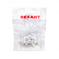 Делитель ТВх2 под F-разъем, 5-1000МГц REXANT