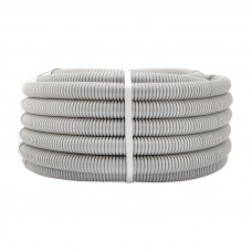 Труба гофрированная из ПВХ, с зондом, Ø40мм (бухта 15 м/уп) REXANT