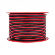 Кабель акустический 2х0,75мм², красно-черный, 100м REXANT