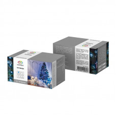 Гирлянда Твинкл Лайт 6 м, темно-зеленый ПВХ, 40 LED, цвет: Синий