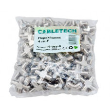 Переходник соединитель, x4 гнезда F PROconnect