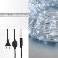 Дюралайт LED, свечение с динамикой (3W), 24 LED/м, белый, 14м