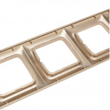 DEA Рамка 5-я горизонтальная Золотой Металлик KRANZ