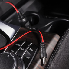 Автозарядка с индикатором (разъем 2.1х5.5) (АЗУ) шнур прямой 1.5 м REXANT