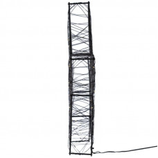 Металлическая 3D-фигура Звезда 35см, цвет свечения теплый белый, питание 3хAA (не в комплекте) NEON-NIGHT