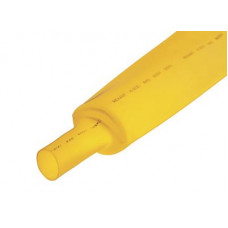 Трубка термоусаживаемая ТУТ нг 35,0/17,5мм, желтая, упаковка 10 шт. по 1м REXANT