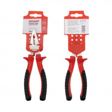 Плоскогубцы комбинированные 180мм никелированные, двухкомпонентные рукоятки REXANT