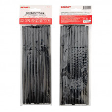 Стержни клеевые Ø7мм, 200мм, черные (10 шт/уп), хедер REXANT