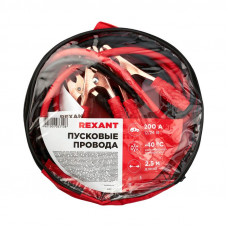 Провода прикуривания 200А, в чехле на молнии REXANT
