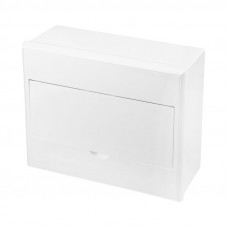 Бокс пластиковый ЩРН-П-12 IP41 белый (белая дверца) KRANZ