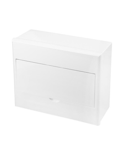Бокс пластиковый ЩРН-П-12 IP41 белый (белая дверца) KRANZ