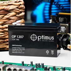 Аккумулятор свинцово-кислотный BT 1207, 12В, 7Ач, срок службы 3 года