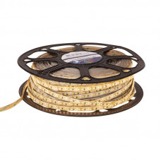 Лента светодиодная 12В, SMD2835, 19,2 Вт/м, 120 LED/м, 3000К, 10мм, 50м, IP65 LAMPER
