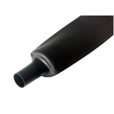 Трубка термоусаживаемая ТУТ нг 50,0/25,0мм, черная, упаковка 10 шт. по 1м REXANT