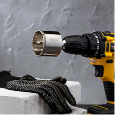 Коронка алмазная 50мм по керамограниту с центровочным сверлом KRANZ