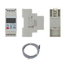 Терморегулятор цифровой RX-257 программируемый, c диапазонами работы (на DIN-рейку) REXANT