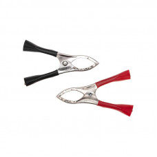 Зажим крокодил, длина 75мм, ток 30A, 2 шт., пакет БОПП REXANT