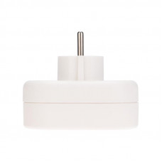 Набор двойников электрических 16А с/з вертикальные, белый (2 шт./уп.) REXANT