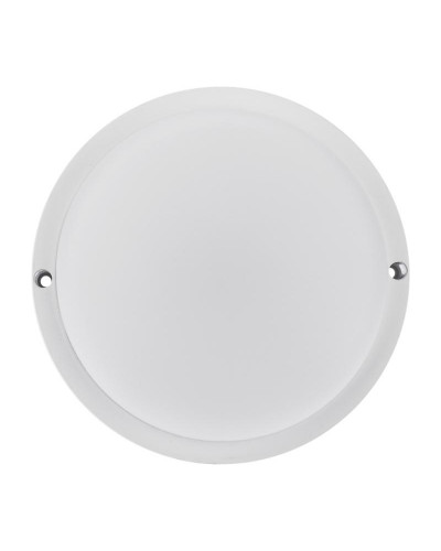 Светильник ЖКХ LED пылевлагозащищенный круг IP65 18Вт 1800Лм 6500K с микроволновым датчиком движения, дежурный свет REXANT