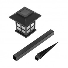 Светильник грунтовый Дуфу, 4000К, встроенный аккумулятор, солнечная панель, коллекция Пекин (комплект 4 шт) REXANT