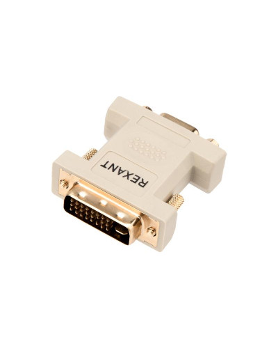 Переходник штекер DVI-I - гнездо VGA REXANT