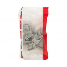 Крепеж-клипса для трубы ø20мм серая (10 шт/уп) REXANT