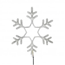 Фигура Снежинка LED Светодиодная, без контр. размер 55x55см, СИНЯЯ NEON-NIGHT