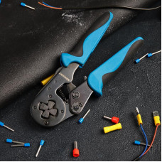 Кримпер HT-8164 для обжима штыревых наконечников 6,0-16,0мм² REXANT