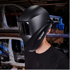 Маска сварщика с черным минеральным стеклом DIN 9 KRANZ