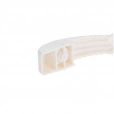 Держатель кабеля для прямого монтажа односторонний белый, 67мм (20шт/уп) REXANT