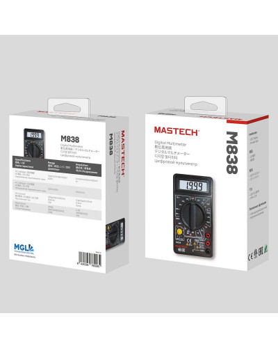 Портативный мультиметр M838 MASTECH