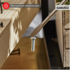 Отвертка шлицевая SL6х125мм, трехкомпонентная рукоятка, сталь S2 REXANT