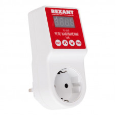 Реле напряжения «вилка-розетка» c дисплеем 16А