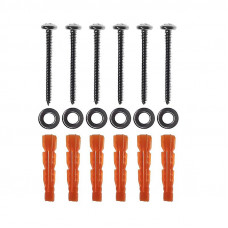 Держатель для угловых шлифмашинок и отрезных дисков, настенный, с крючками, черный REXANT