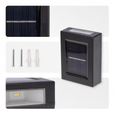 Светильник садовый Ковэнт, 3000К/RGB, встроенный аккумулятор, солнечная панель, коллекция Лондон REXANT