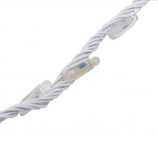 Гирлянда LED - Умный дождь, 3 секции 1x3 м, 4x3 нитей, 30W, 24V, 8 каналов, 672 БЕЛЫХ диода, IP65