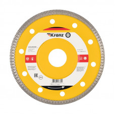 Диск алмазный отрезной ультратонкий 125x22,2x1,4x10 мм KRANZ