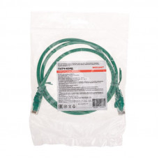 Патч-корд U/UTP, CAT 6, RJ45-RJ45, 26AWG, LSZH, зеленый, 1м REXANT