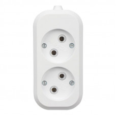 Колодка 2 гнезда без заземления REXANT