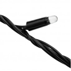 Гирлянда светодиодная Занавес 2х6м 1520 LED БЕЛЫЙ черный ПВХ IP65 эффект водопада 230В не соединяется контроллер в комплекте NEON-NIGHT