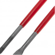 Набор надфилей KRANZ 160х4 мм, 6 шт., обрезиненные рукоятки