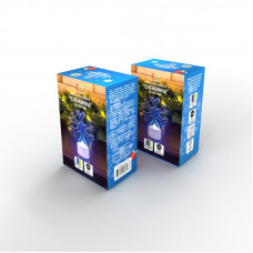 Фигура светодиодная на подставке Снежинка, RGB