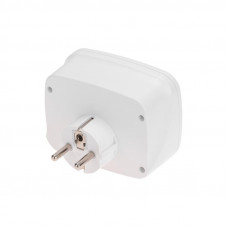 Тройник электрический 16А с/з + 2х2,5А + 3хUSB-A 2,4А + USB Type-C 3А, белый REXANT