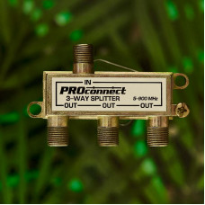 Делитель ТВх3 под F-разъем, 5-900МГц PROconnect