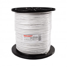 Кабель КВК-В-2+2x0,75 мм² (Cu/Cu) белый, 200 м, REXANT